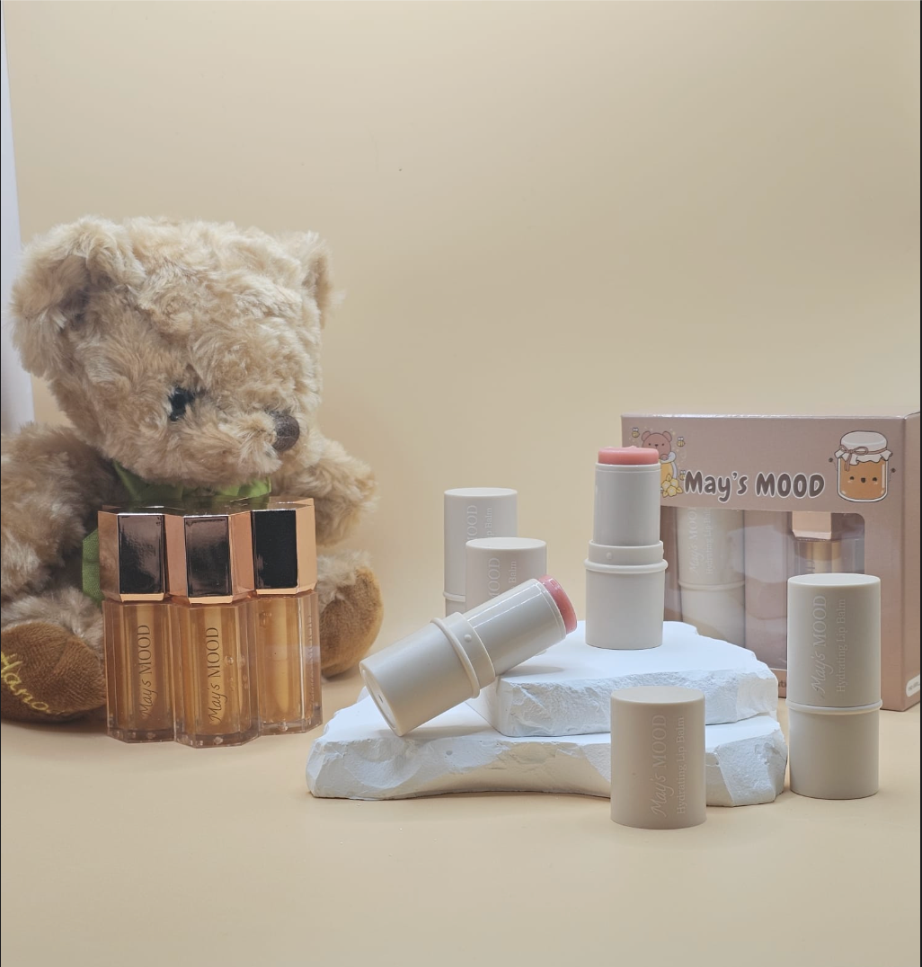 Bear Balm and Honey Comb Gloss Set (LIMITED EDITION)