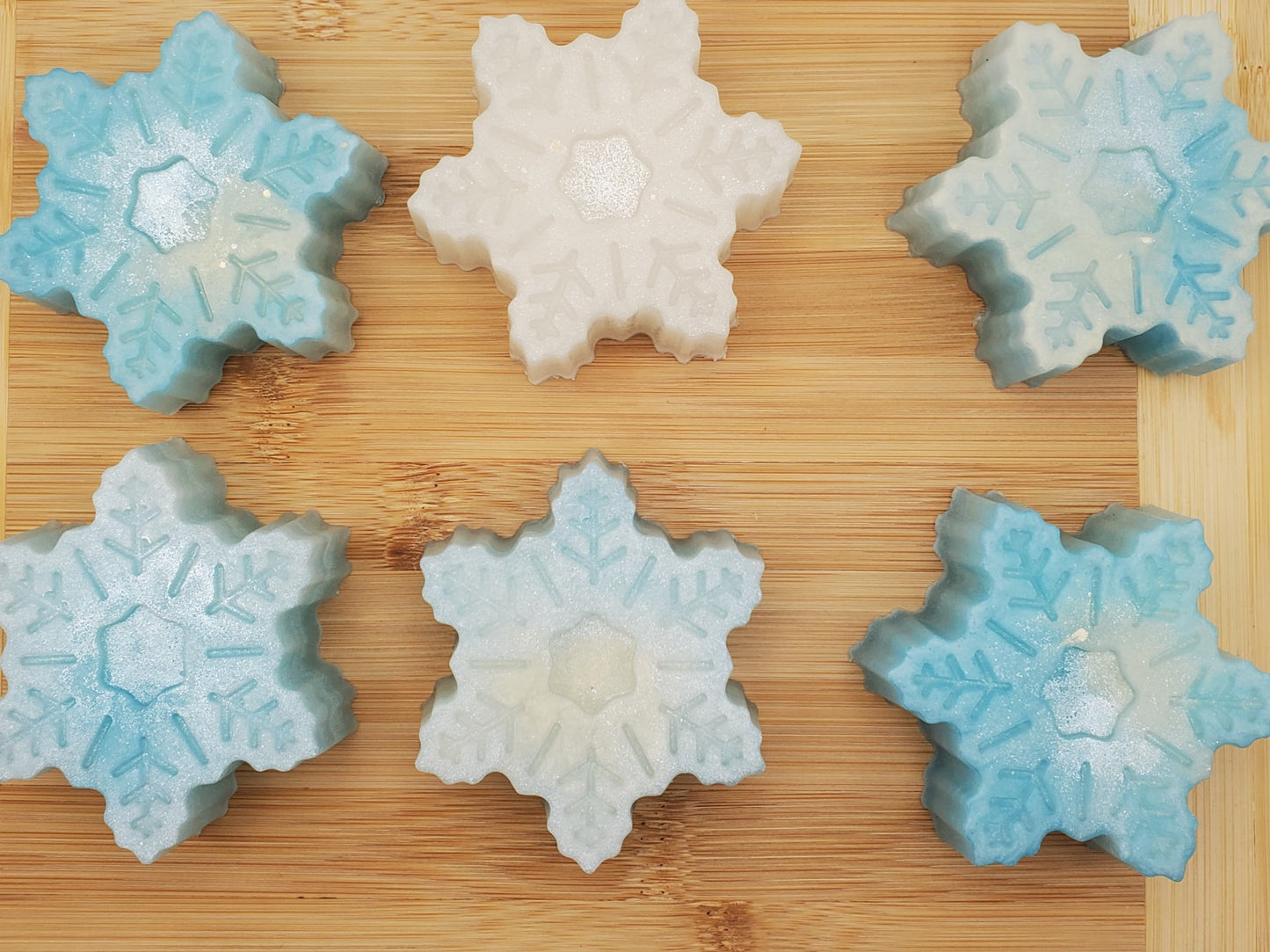 Snowflake Soap Bar