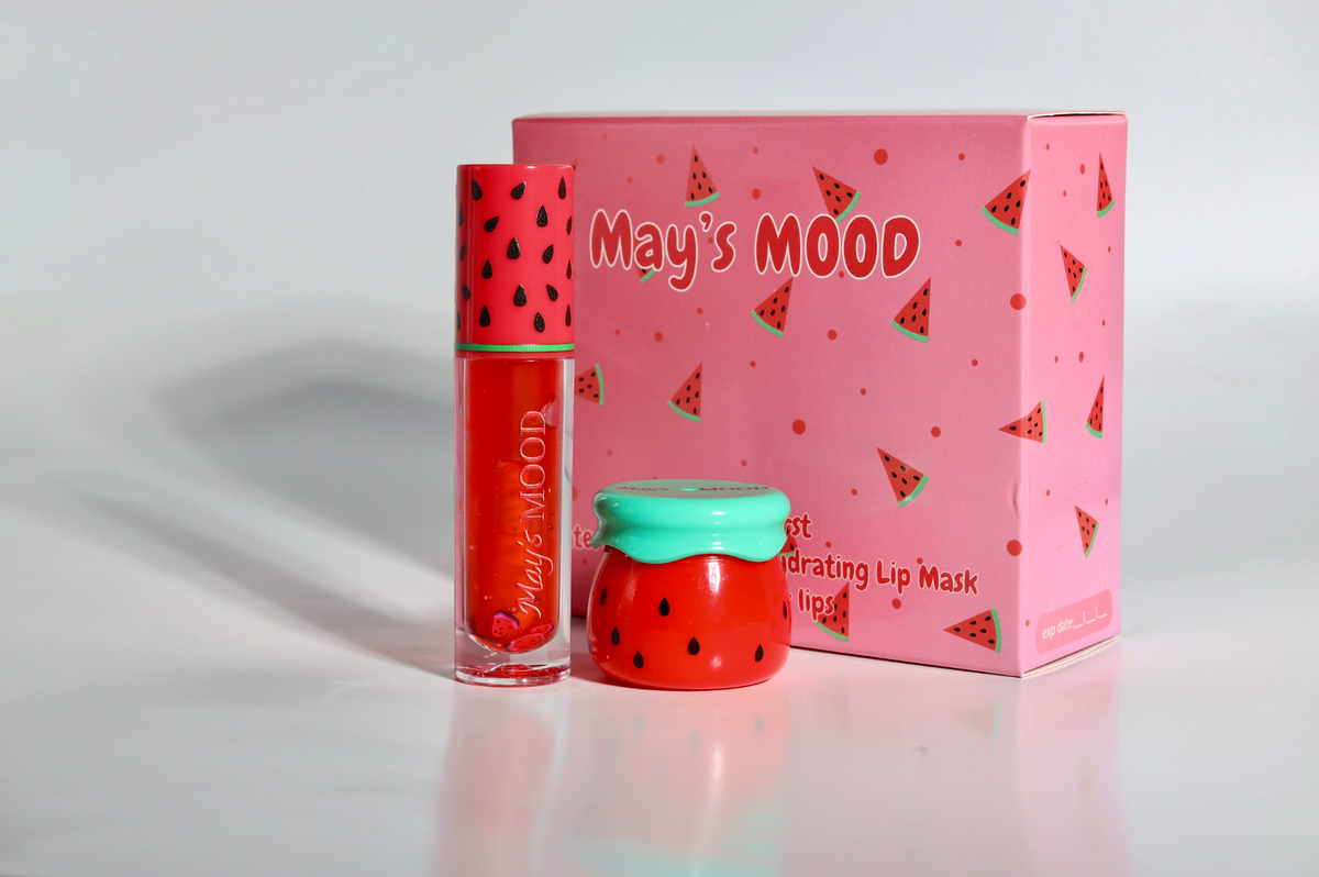 Melon Burst! Watermelon Lip Oil & Hydrating Lip Mask