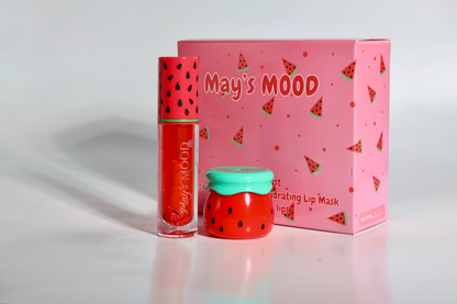 Melon Burst! Watermelon Lip Oil & Hydrating Lip Mask