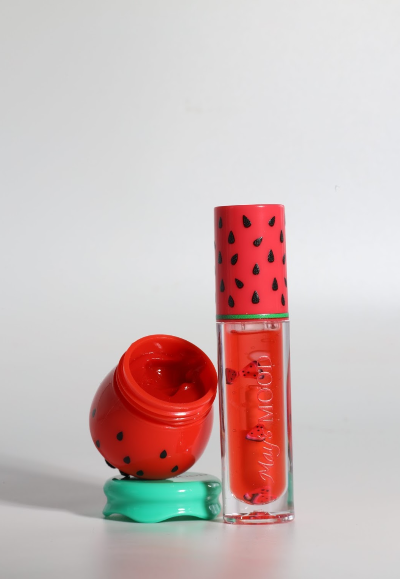 Melon Burst! Watermelon Lip Oil & Hydrating Lip Mask