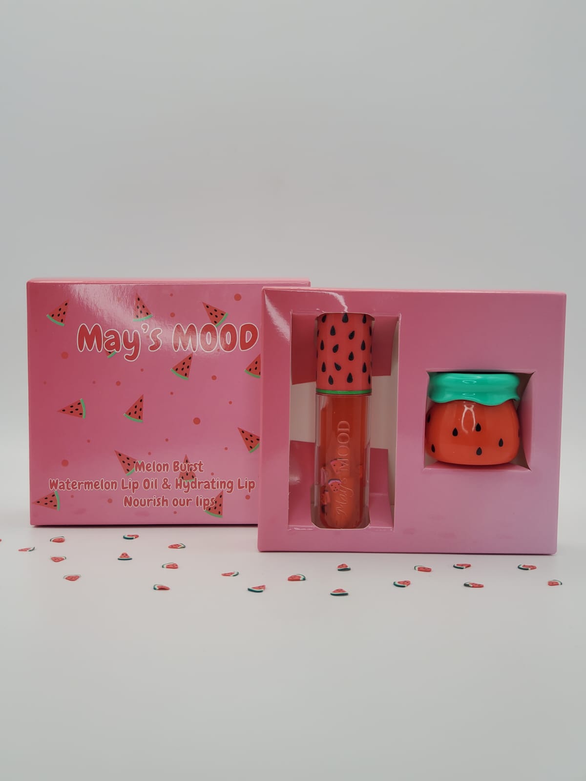 Melon Burst! Watermelon Lip Oil & Hydrating Lip Mask