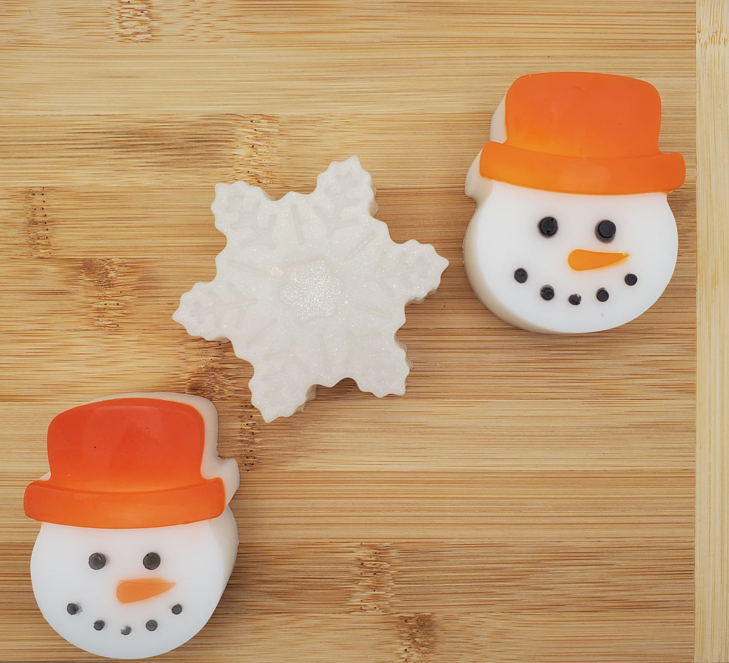Snowman Soap Bar